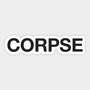 Corpse Sticker